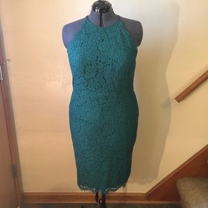 Loft lace halter dress